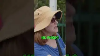 Kid PUKES 🤮 on ROLLER COASTER 🎢 - Place Your Bets!  #comedy #rollercoaster #theegos