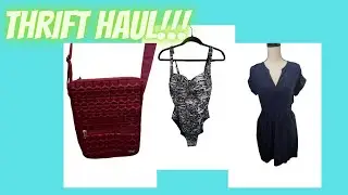 Big Thrift Haul to keep me listing all week: Body Language, Marmot, Marc Jacobs, Miracle Suit & more