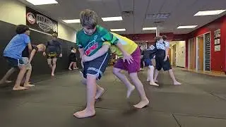 10-22-25 Sawyer learning how to get out of a body lock