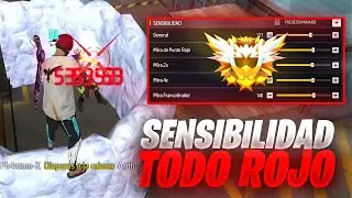NUEVA SENSIBILIDAD + BOTON DE DISPARO PARA DAR TODO ROJO EN FREE FIRE 2025