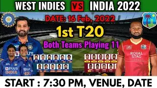 India vs West Indies 1st T20 Match Playing 11 | IND vs WI 1st T20 Match 2022