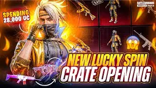 New Lucky Spin Crate Opening | NEW MYTHIC SCARL GROZA AUG SHOTGUN | 27000uc Spent  💵