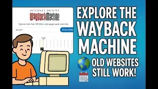 Explore the Wayback Machine 🌐📅 Old websites still work!
