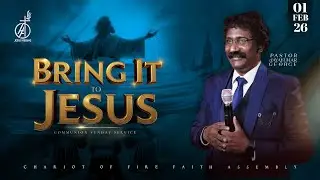 LIVE | COMMUNION SUNDAY 2nd SERVICE | 01 FEBRUARY 2026 | CFFA CHURCH | PASTOR JAYAKUMAR GEORGE  |