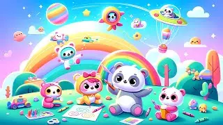 🌈😊😡😢 Pandada & Friends: Learn to Express Anger, Sadness & Joy &mdash; Breathe & Create! 🎨