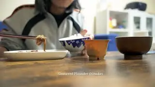 Quiet Japanese Eating ASMR ｜Simmered Flounder, Rice & Miso Soup (Solo Night)