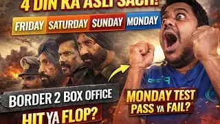 Border 2 Box Office Tsunami: 4 Dino Mein 250 Crore Paar! Sunny Paaji Ne Phir Se Itihaas Rach Diya!🇮🇳