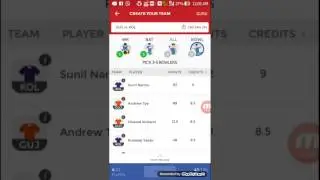 Dream11 GUJ VS KOL