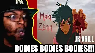 MAKI ZENIN UK DRILL (Jujutsu Kaisen Rap) Pure O Juice / DB Reaction