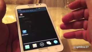 Atom Launcher Quick Look Review for Android Samsung Galaxy Note and Star N8000