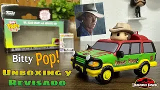 Bitty Pop de Dr Alan Grant y Jurassic SUV