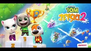 Talking Tom Jetski 2 IOS Gameplay -  Game review