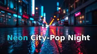 🌧️ Neon City-Pop Night &mdash; 8 Upbeat Lo-Fi Songs with English Vocals (Female & Male) 🎧