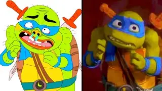 Черепашки-ниндзя&hellip; Но мои навыки рисования недопустимы 😂