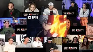 My Hero Academia Season 02 Episode 16 | Reaction Mashup