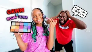 Get Ready with Me in 6 Minutes! DAD Freaks Out!