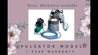 claw 240cc Available milking machine