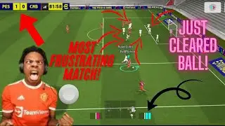 He Only Cleared the Ball! 😡 eFootball 2025 Division 1 Frustration