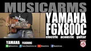YAMAHA FGX800C | กีต้าร์โปร่งไฟฟ้า  [ MA รีวิว ]