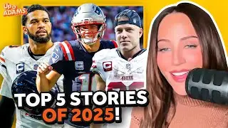 TOP 5 NFL Stories of 2025!! Caleb Williams & Chicago MAGIC, 49ers RESILIENCE, Drake Maye-nia!
