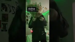 QOTD! || #antizoo #90s #music #furry #fursona #fursuit #dinomask #fyp #musicsong