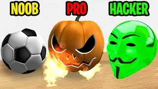 NOOB vs PRO vs HACKER - Going Balls Gameplay Walkthrough (Android, iOS)