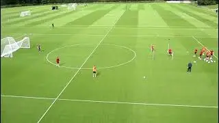 Michael Carrick - Finishing Under Pressure Football Practice