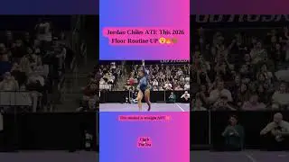 Jordan Chiles ATE This 2026 Floor Routine UP 😮&zwj;🔥👏🏾