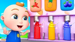 Lagu Es Krim - Lagu Jus Pelangi - Colors Song| Lagu Anak anak - Super Sumo Bahasa Indonesia