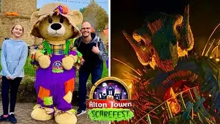 ВЕСЕЛЫЙ ДЕНЬ на фестивале Scarefest 2024 в ALTON TOWERS | 26 октября 2024 г.
