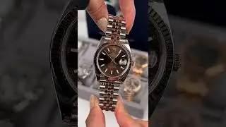 2023 Release Rolex Datejust 36, Chocolate dial, Two-Tone Steel and 18k Everose gold Watch 126231