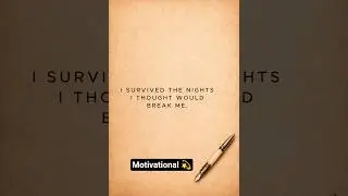 🫂🤗I survived so you can👌#shorts #quotes
