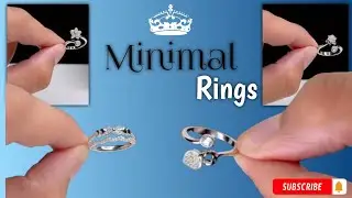 Silver rings design #viral#shorts  