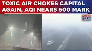 Delhi Emergency: AQI Nears 500 Mark | GRAP-4 Re-Imposed As Toxic Air Chokes Capital | Ground Report
