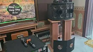 Dàn karaoke quá xịn xò , đẳng cấp : loa bose 802-ii vs loa sub 502BP.