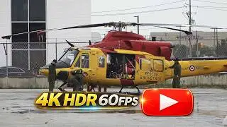 🚁 RCAF Griffon Helicopter Search & Rescue Demo | Canadian International Air Show 2025 (4K 60p HDR)