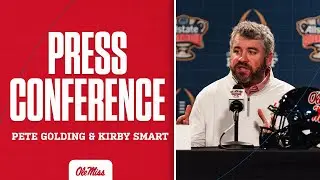 PRESSER | Pete Golding & Kirby Smart - All-State Sugar Bowl Preview (12-31-25)