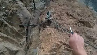 Vía ferrata Peñarruscos K6 en menos de 15 minutos