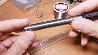 Soldering - Money Saving Trick with Tube Solder