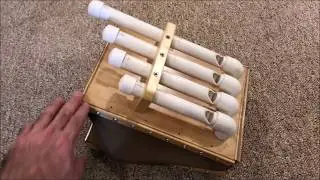 4 chime PVC bellows whistle