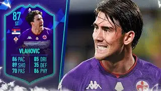 ОН ПРИГОДЕН?! 🤔 Обзор игрока 87-й серии А ПОТМ Душана Влаховича! FIFA 22 Ultimate Team