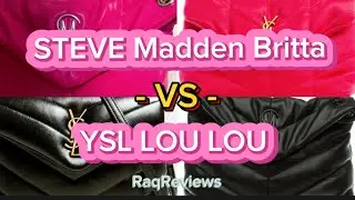 Steve Madden Britta Bag | Alternative to the YSL Lou Lou | RaqReviews