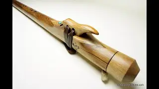 Western Red Cedar Grandfather Flute  - Various Keys - By Southern Cross Flutes