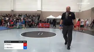 92 Lbs Consolation Avery Richey Team Oklahoma Vs Emma Albanese Team Nevada
