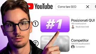 YOUTUBE SEO: Tutorial COMPLETO Per Posizionarsi PRIMO Nelle RICERCHE YouTube (2026)