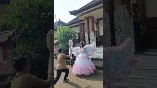 wow putri bergaun pink #bidadari  #pengantin #sakura #pilihmana #pink #cantik