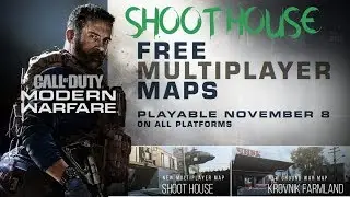 NEW FREE MODERN WARFARE MAP! SHOOT HOUSE GAMEPLAY! (Call of Duty MW New Free Maps!)