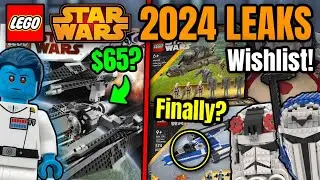 2024 LEGO Star Wars Winter Wave LEAKS Wishlist! (Rebels, Ahsoka, Clone Wars, & More)