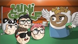 MINI GOLF PROFESSIONALS!   Tower Unite Mini Golf Funny Moments