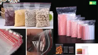Zip/Zipper Lock Poly Bag-Plastic Packet Everysize | JFSSTORE